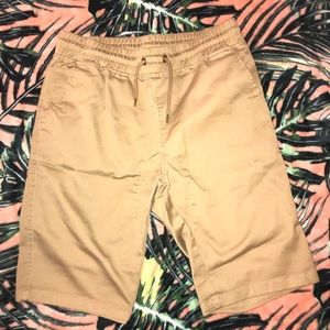 MENS Khaki Shorts M